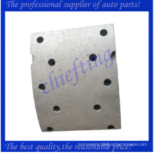 high quality non-asbestos front yutong bus brake lining